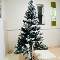 【値下げしました！】クリスマスツリー【スノーパウダー加工　170cm】