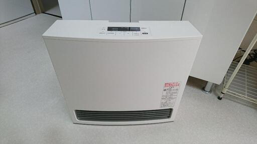 【使用期間3ヶ月美品】都市ガス用 ガスファンヒーター 15畳 ガスホース付き ノーリツ NORITZ