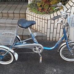 ブリヂストン　ワゴン3段変速　大人用三輪車
