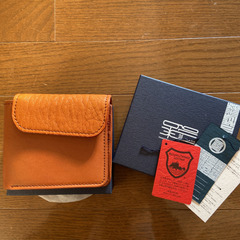 財布　日本製　二つ折り財布　本革　ブラウン　バケッタ　栃木レザー