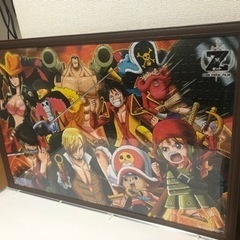 ワンピース　組み立て済みパズル　決まりました