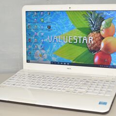 ノートパソコン NEC GL255VHGV Windows10+office 爆速SSD256GB i5-3210M/メモリ4GB/ブルーレイ/USB3.0/15.6インチ/HDMI/無線/便利なソフト