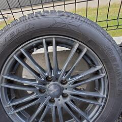 ご購入者決定済み　スタッドレス　グッドイヤー　アイスナビ6 ウェッズホイール付き　225/55R17の画像