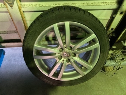 ボルボ　V70で使用　スタッドレスタイヤ　ホイール4本セット