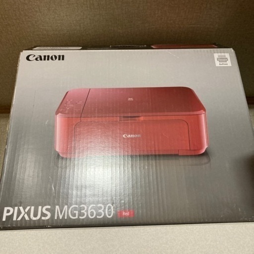 Canon インクジェットプリンター複合機 PIXUS MG3630 レッド　一体型　インク　プリンター