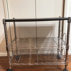 テレビ台　ラックと机