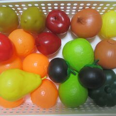 野菜・くだもの　模型