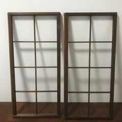 障子　木枠　塗装済み