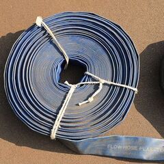 中古の消雪用ホース　40mm千鳥、長さ30～40m位の画像