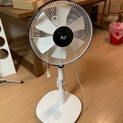 扇風機／白・黒