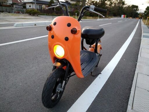 スズキ　チョイノリ（オレンジ）　実働車　50CC