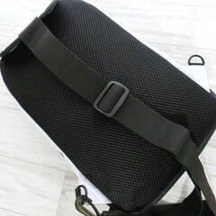 【八戸新井田郵便局で販売中！】cosby コスビー ワンショルダー ボディバッグ メッシュポケット 斜め掛け ホワイトの画像