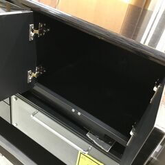 TV台 ブラック/木目調 三幸ジャパン ※クリーニング済みの画像