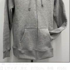 ＊【未使用品】ソフトバンクホークス オリジナルパーカー Shロゴ グレーの画像