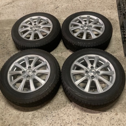 🌈175/65R15 4.5分山スタッドレス、アルミ4本セット