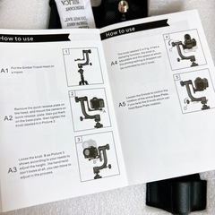 【交渉中】新品　一眼レフ用ジンバルの画像