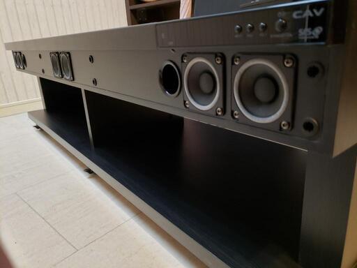 3.1chスピーカー内蔵 テレビ台 オーディオラック