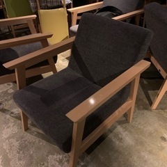 おしゃれ　イス 4台　大阪市西区　ダークグレー 11/21 AM引き取り限定の画像