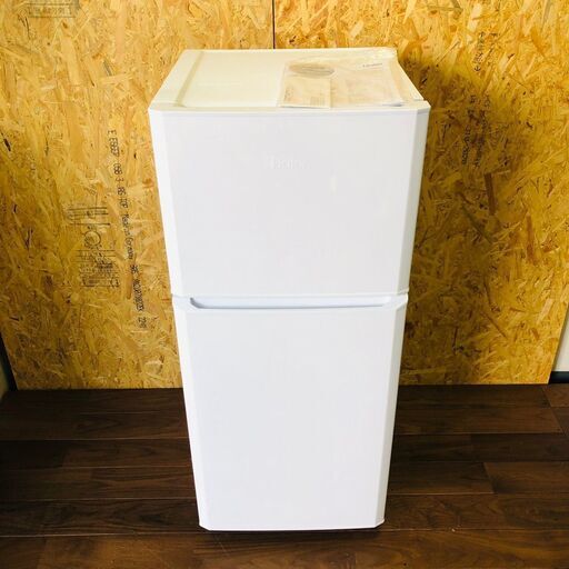 【Haier】 ハイアール 2ドア冷凍冷蔵庫 121L JR-N121A ホワイト 2017年製