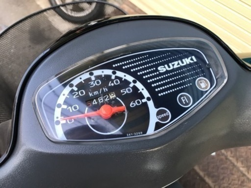 スズキ レッツ4後期CA45A黒美車 4ストFI 原付2種選択可/好調美車 保証付 他写真動画アリ