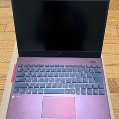 新品　未使用品　LAVIE Pro Mobile PM550/SAR PC-PM550SAR クラシックボルドー