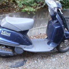 【購入済み！】在庫整理！ヤマハ　ミント（紺）レストア・部品取り車...