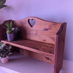 手作り＆飾り棚珍しいですよ！の画像