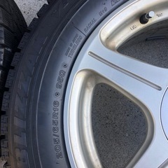 205/65R16 超バリ山スタッドレスタイヤ付きホイール4本 カムリ、ヤリスクロス、アルファード、エクストレイル、CRV等に！　ランクBの画像