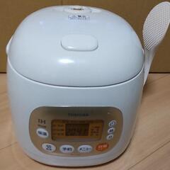 【値下げ】炊飯器(3合炊き、東芝製)＋おまけ(電気ケトル)