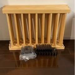 美品　ベビーサークル　木製　8枚セット
