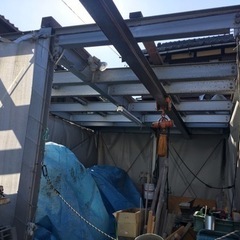 🚧不用な鉄骨を解体致します🚧買取可能 - 不用品処分