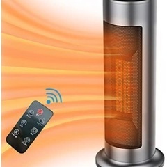 Rakukurasi セラミックヒーター 電気ファンヒーター 転...