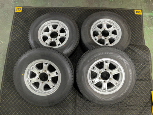 値下げ！【美品】ハイエース200 スタッドレス weds KEELER 195/60R15