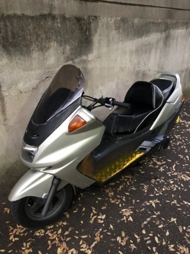 マジェスティ250 実働　調子良好　自賠責残あり　緑ナンバー　値下げ　出前　ウーバーなどに