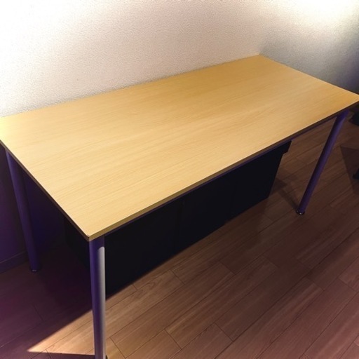 解体お渡しOK!山善デスク 140cmx60cm高さ70cm