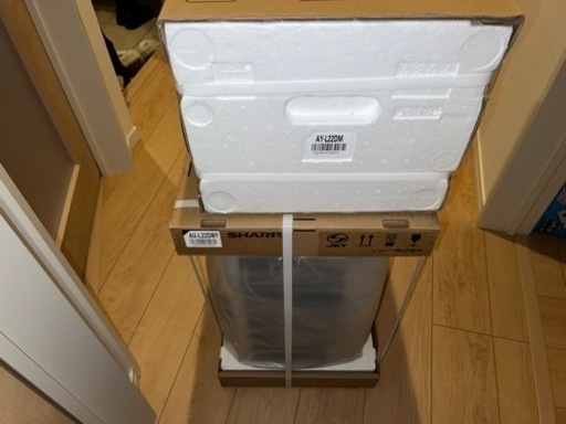 (新品未開封】SHARP 2.2kw ac エアコン