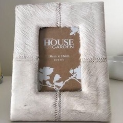 House & Garden ハンドメイド　フォトフレーム　未使用