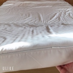 値下げ！ダブル三つ折りマットレスの画像