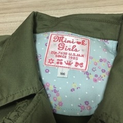 子供服　薄手アウター　100の画像