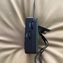 美品★小型ポータブルラジオ FM/AM/SW ワイドfm対応 の画像