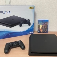 【美品】 PlayStation4 (1TB)＋キングダムハーツIII