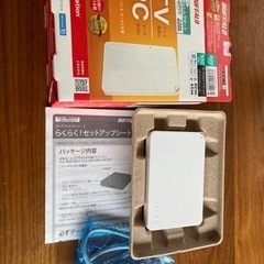 ジャンク Buffalo ポータブルハードディスク の画像
