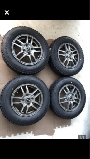軽自動車用　新品スタッドレスタイヤ145/80R13ホイール４本セット