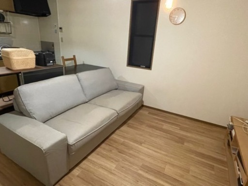 【お譲先決定】IKEA■3人掛けソファ■シーヴィクKIVIK 