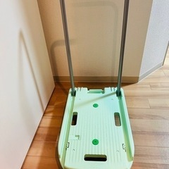 樹脂台車 グリーン 60x39cm 美品