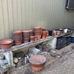 植木鉢もらってください　まだ残ってます