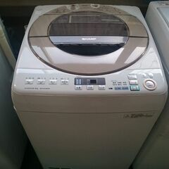 充実保証 SHARP 9㎏ 洗濯機  2016年製 ES-GV90R-N【愛品倶楽部 柏店】【愛柏ST】の画像