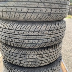 夏用アルミホイールタイヤセットの画像