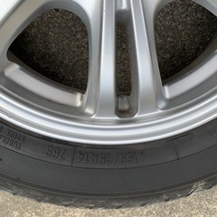 夏用アルミホイールタイヤセットの画像