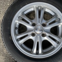夏用アルミホイールタイヤセットの画像